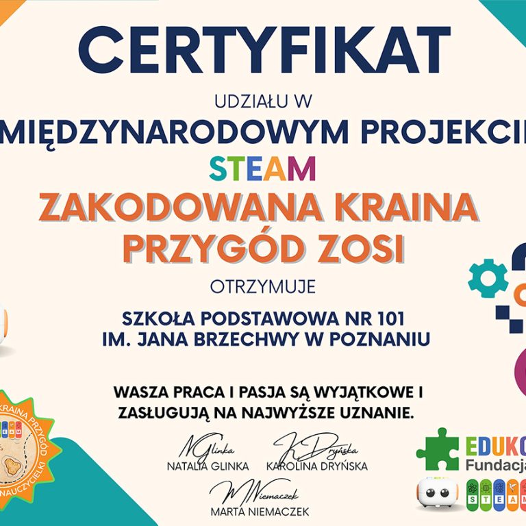 Projekt STEAM - obrazek
