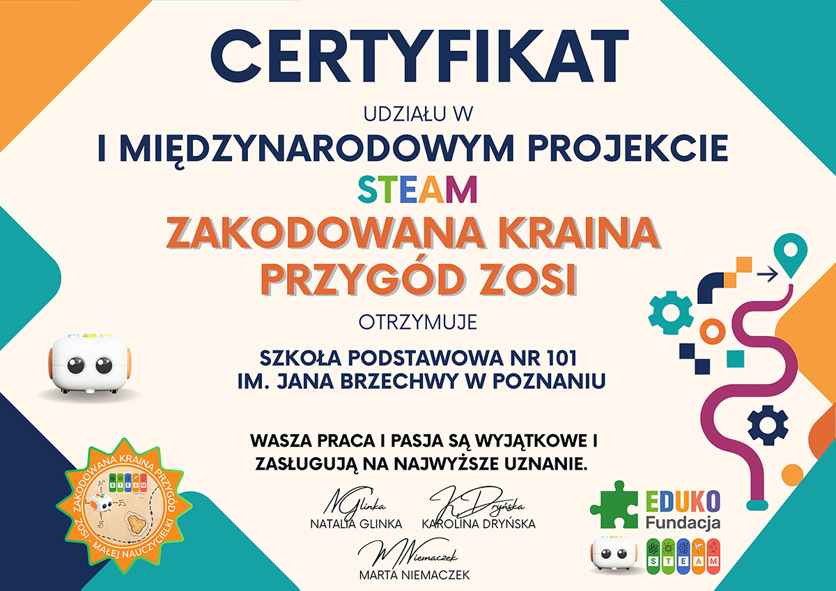 You are currently viewing Projekt STEAM – Zakodowana Kraina Zosi